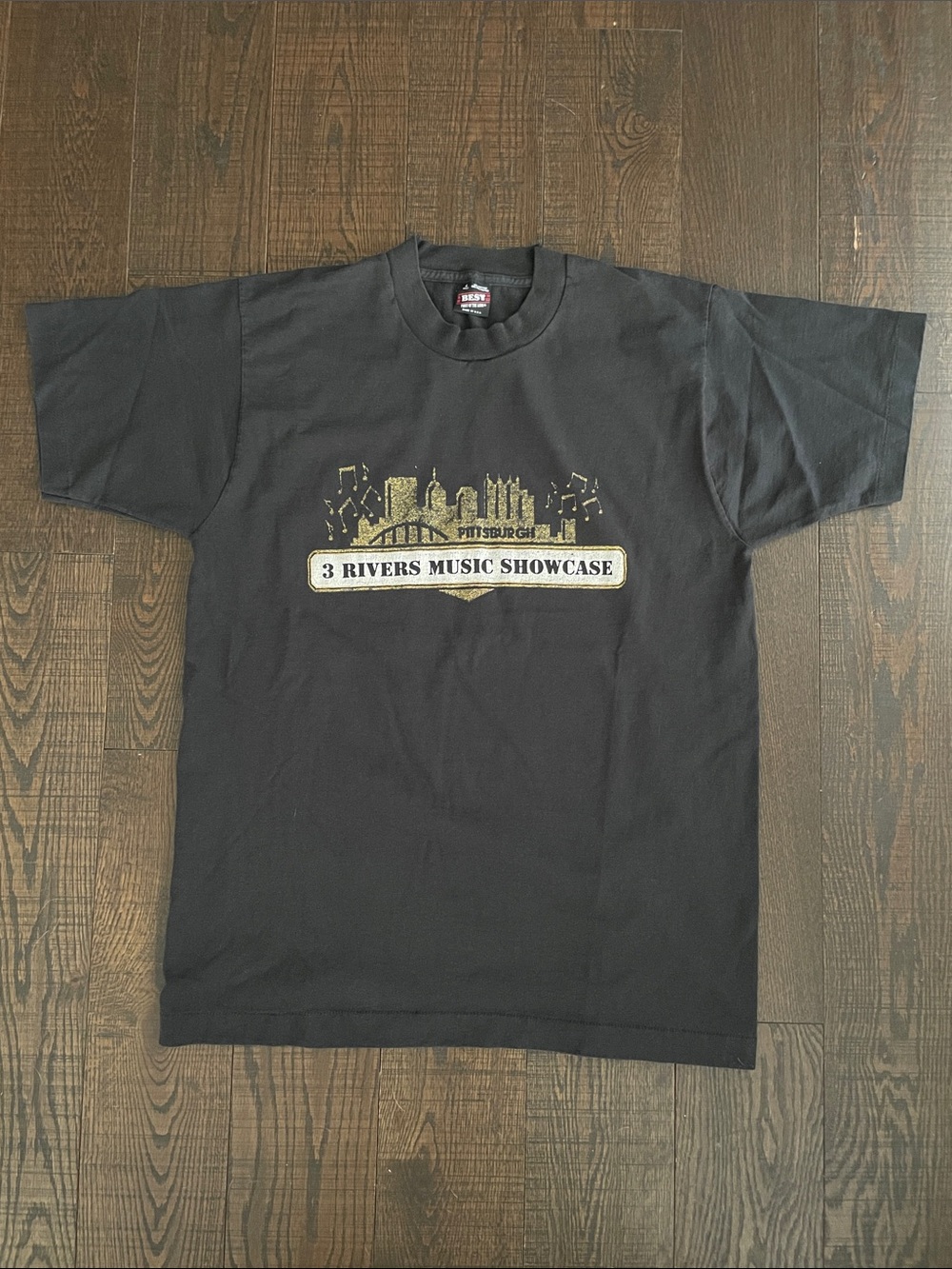 Vintage music showcase t shirt